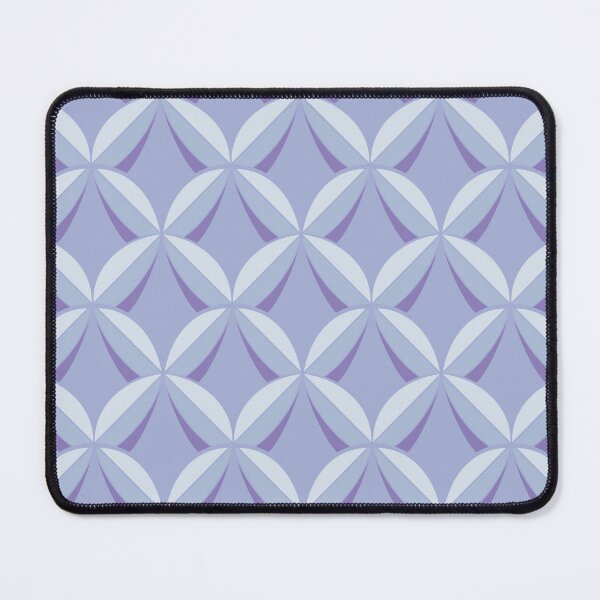 Item preview, Soft Lavender Geometric Petal Repeat Pattern designed and sold by Tideflowerstudio.