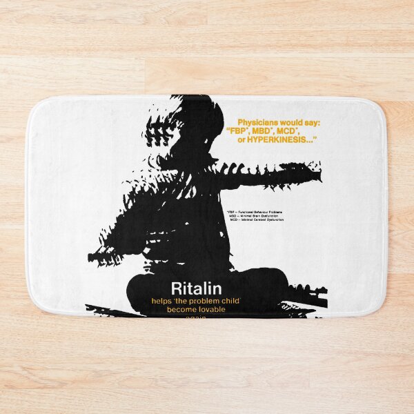 Item preview, Ritalin - PSA Poster designed and sold by SuperMrStylo.