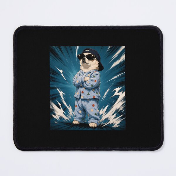 Item preview, COOL PUP THE HERO IN BLUE designed and sold by RickyFilmz.