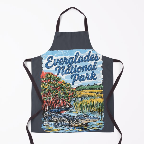 Item preview, Everglades National Park Colorful Swamp Landscape Alligator  designed and sold by HowToCanadian.