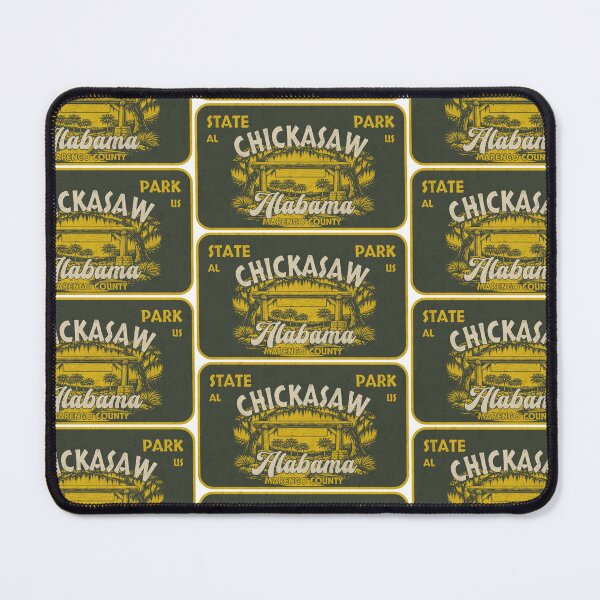 Item preview, Chickasaw State Park, Marengo County, Alabama, badge design designed and sold by Wanderful-roads.