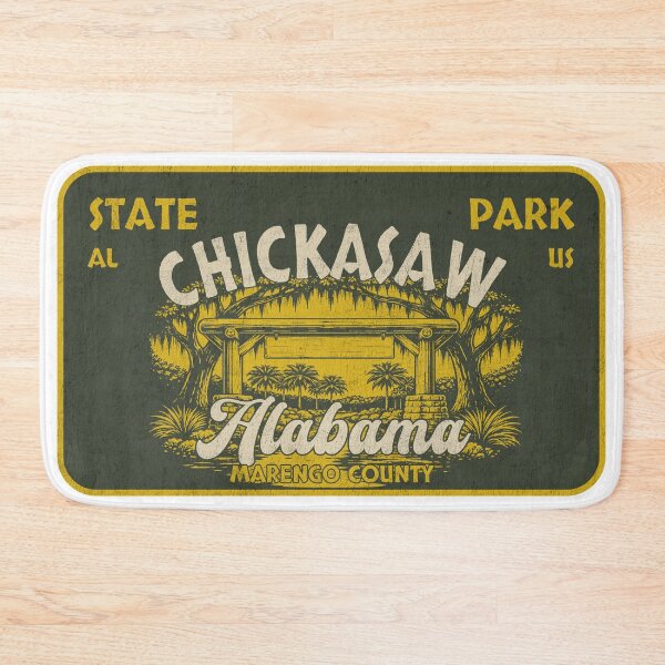 Item preview, Chickasaw State Park, Marengo County, Alabama, badge design designed and sold by Wanderful-roads.
