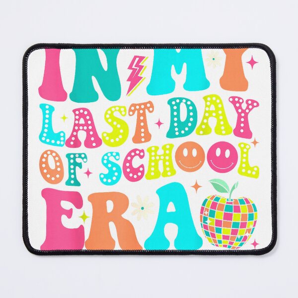 Item preview, in My Last Day of School Era Retro Summer Break Teacher Kids T-Shirt designed and sold by kevincuellar.