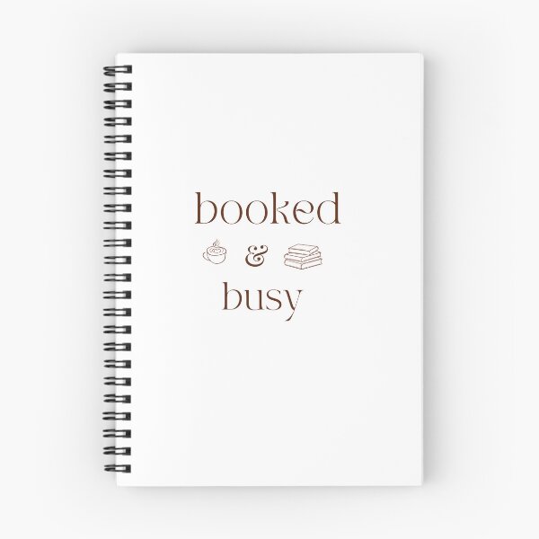 Item preview, Booked & Busy | Minimal Cozy Reader Aesthetic designed and sold by AeraArts.