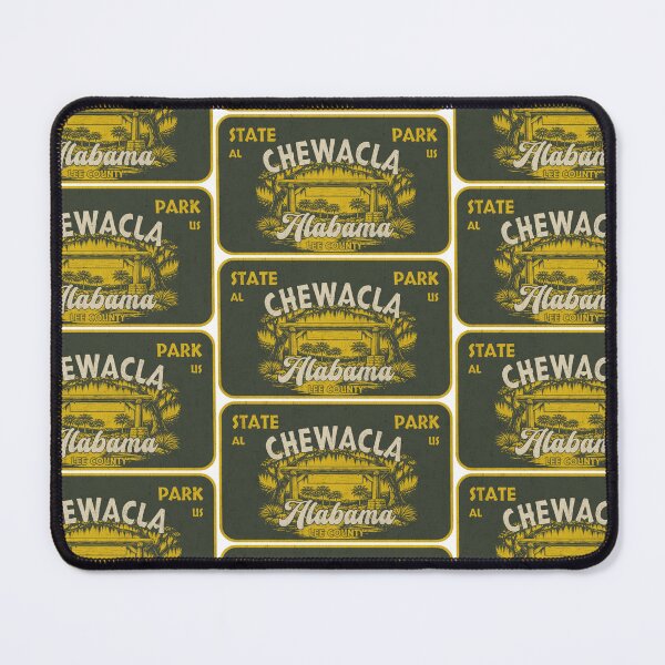 Item preview, Chewacla State Park, Lee County, Alabama, badge design designed and sold by Wanderful-roads.