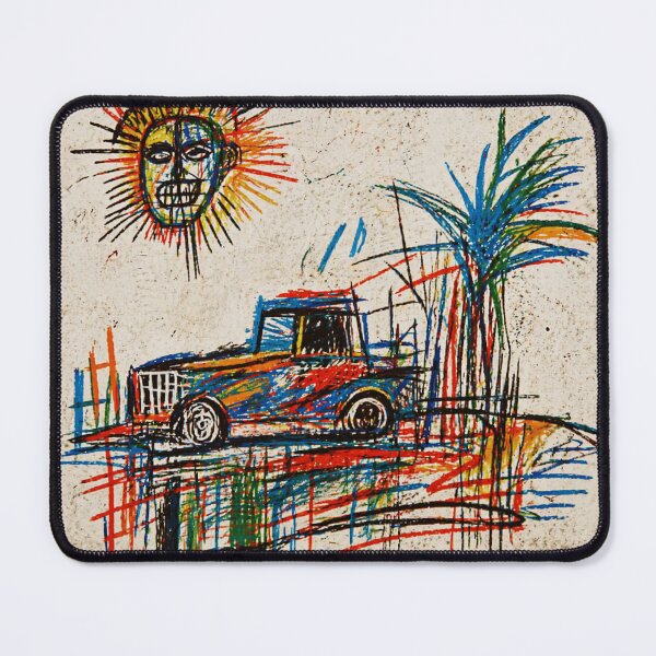 Item preview, Abstract Desert Truck Sketch With Primitive Sun and Palm Tree designed and sold by Modaozushi216.