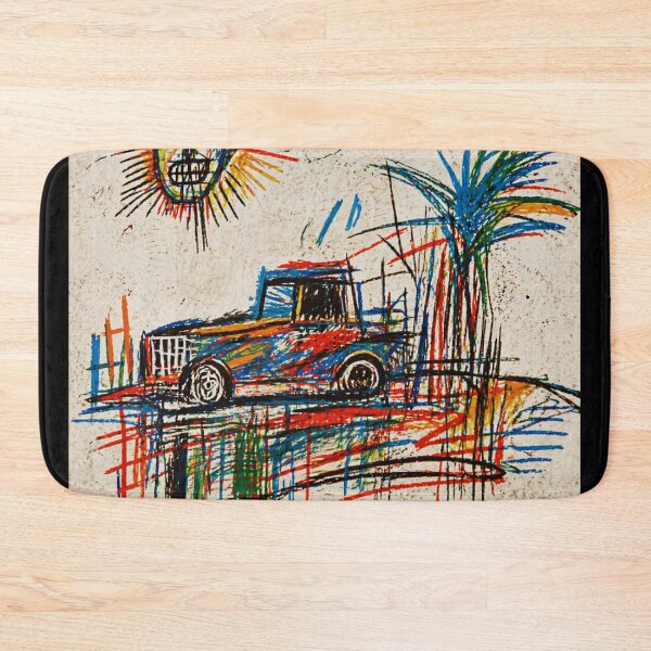 Item preview, Abstract Desert Truck Sketch With Primitive Sun and Palm Tree designed and sold by Modaozushi216.