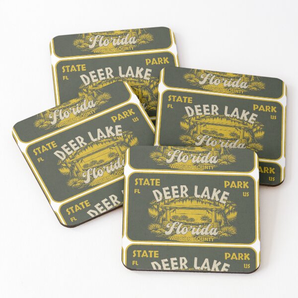 Item preview, Deer Lake State Park, Walton County, Florida, badge design designed and sold by Wanderful-roads.