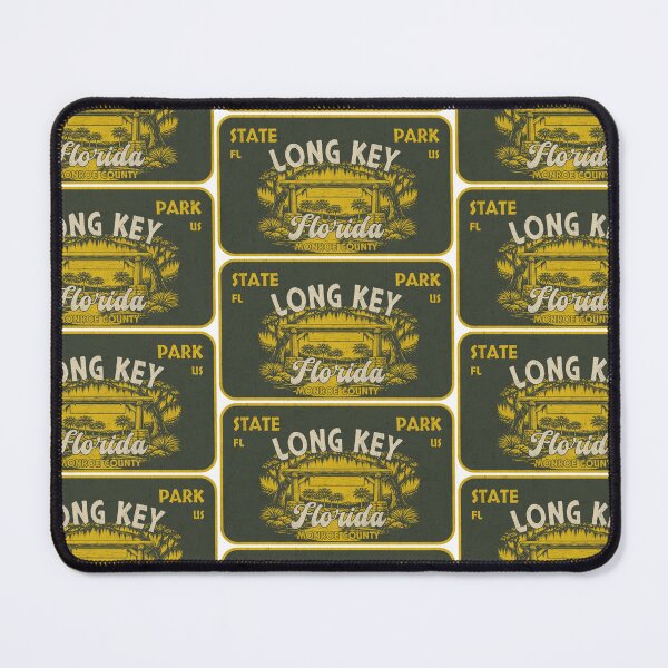 Item preview, Long Key State Park, Monroe County, Florida, badge design designed and sold by Wanderful-roads.