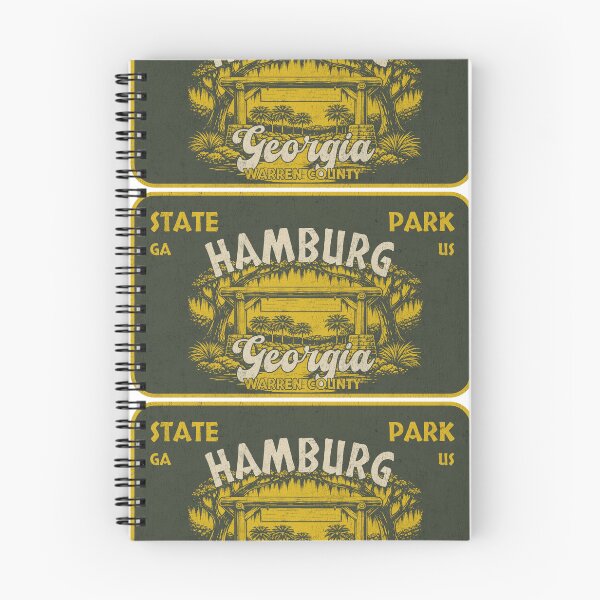 Item preview, Hamburg State Park, Warren County, Georgia, badge design designed and sold by Wanderful-roads.