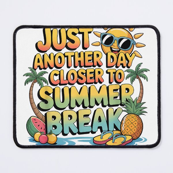 Item preview, Just Another Day Closer To Summer Break Students Teachers T-Shirt designed and sold by kevincuellar.