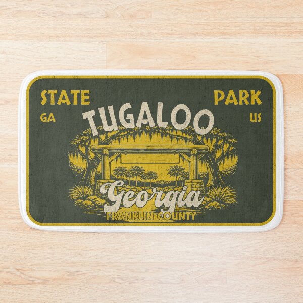 Item preview, Tugaloo State Park, Franklin County, Georgia, badge design designed and sold by Wanderful-roads.