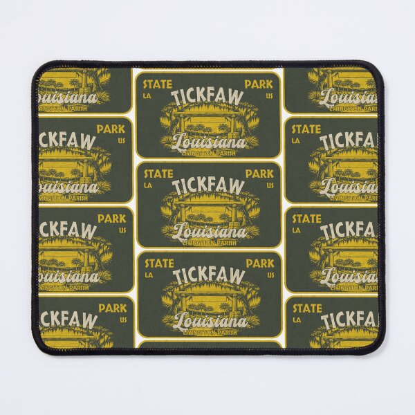 Item preview, Tickfaw State Park, Livingston Parish, Louisiana, badge design designed and sold by Wanderful-roads.