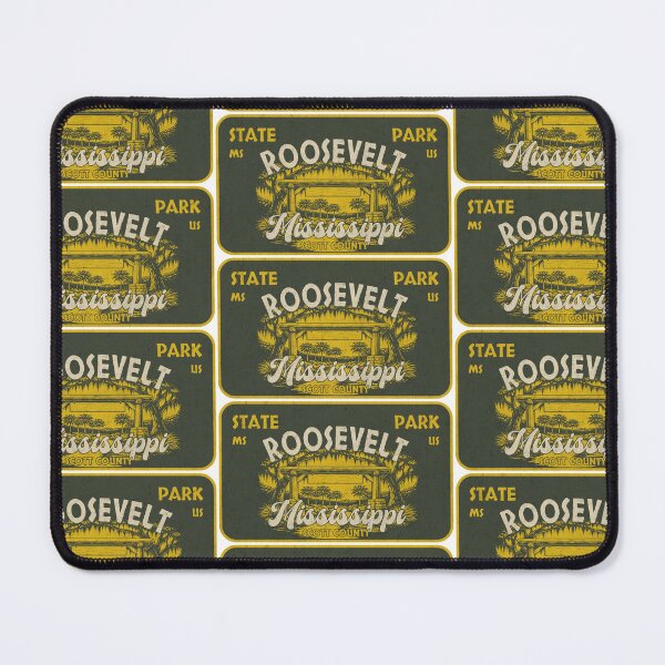 Item preview, Roosevelt State Park, Scott County, Mississippi, badge design designed and sold by Wanderful-roads.