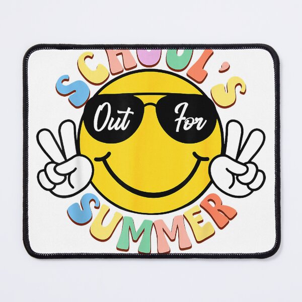 Item preview, Last Day of School Smile Teacher Kids Schools Out for Summer T-Shirt designed and sold by kevincuellar.