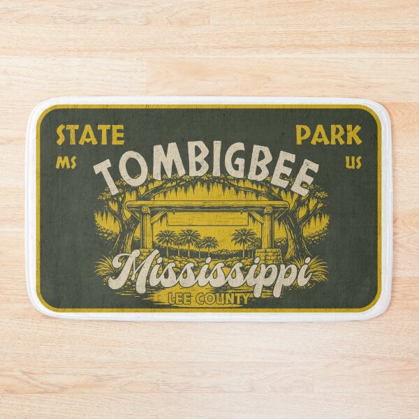 Item preview, Tombigbee State Park, Lee County, Mississippi, badge design designed and sold by Wanderful-roads.