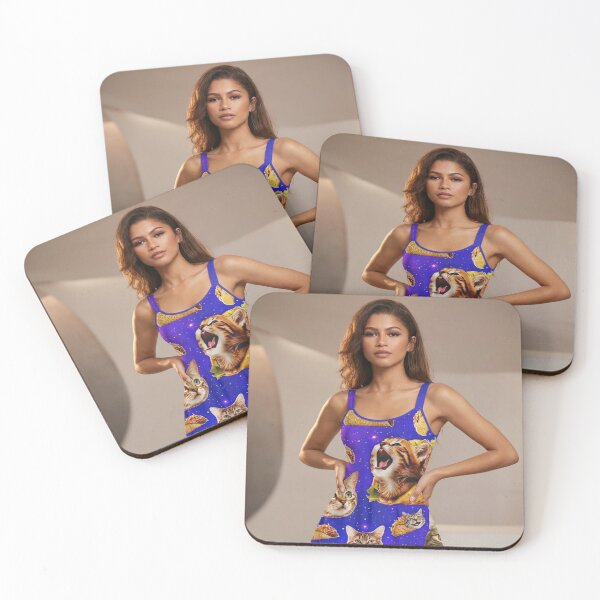 Item preview, Zendaya in a Taco Cat Dress designed and sold by Solace Sparkles.
