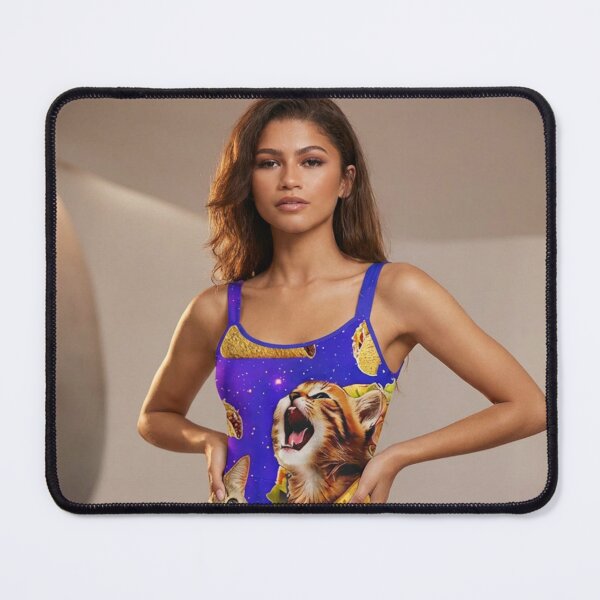 Item preview, Zendaya in a Taco Cat Dress designed and sold by Solace Sparkles.
