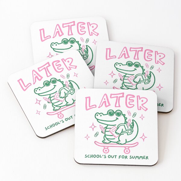 Item preview, Later School’s Out for Summer Alligator Graphic for Kids T-Shirt designed and sold by kevincuellar.
