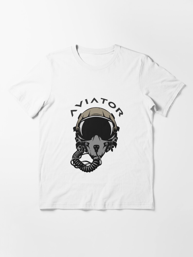 T-shirt i am pilot - Fighter helmet