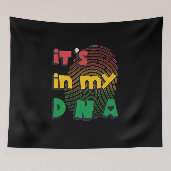 Item preview, It's In My DNA Juneteenth Fingerprint - Black Pride designed and sold by Youngkev-arts.