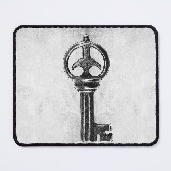 Item preview, Ancient 15th Century Medieval Iron Skeleton Key designed and sold by Ghoul Enterprises.