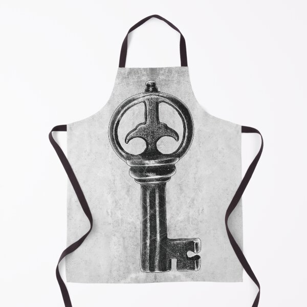 Item preview, Ancient 15th Century Medieval Iron Skeleton Key designed and sold by Ghoul Enterprises.
