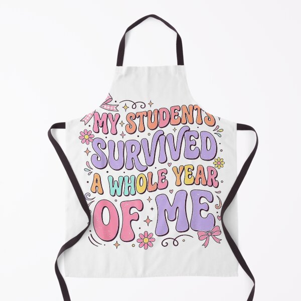 Item preview, My Students Survived A Whole Year of Me Teacher Coquette Bow T-Shirt designed and sold by kevincuellar.