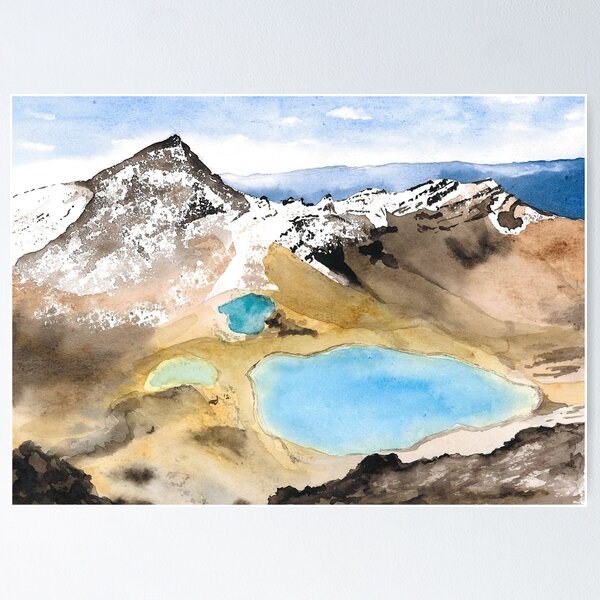 Item preview, Tongariro Crossing Park designed and sold by Karottenlotte.