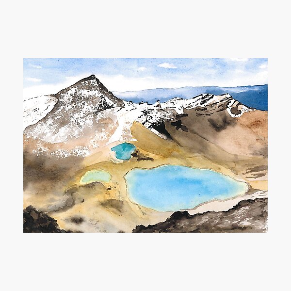 Item preview, Tongariro Crossing Park designed and sold by Karottenlotte.