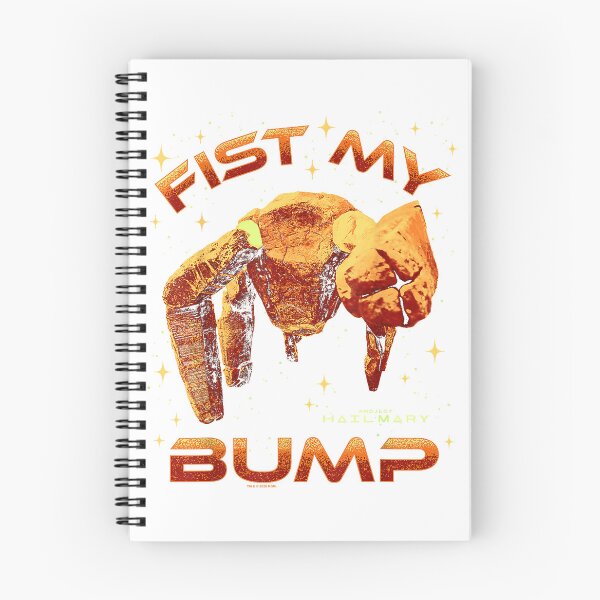 Item preview, Project Hail Mary Fist My Bump Rocky The Alien Poster T-Shirt designed and sold by kevincuellar.