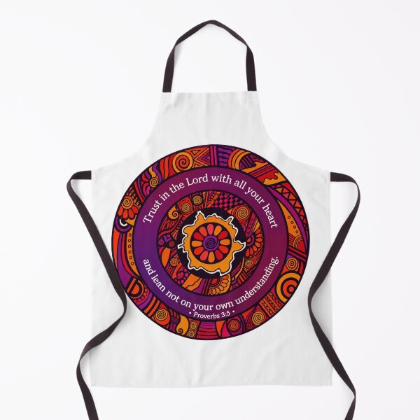 Item preview, Proverbs 3:5 Trust in the Lord Colorful Mandala Christian Design designed and sold by Ashes to Artistry.