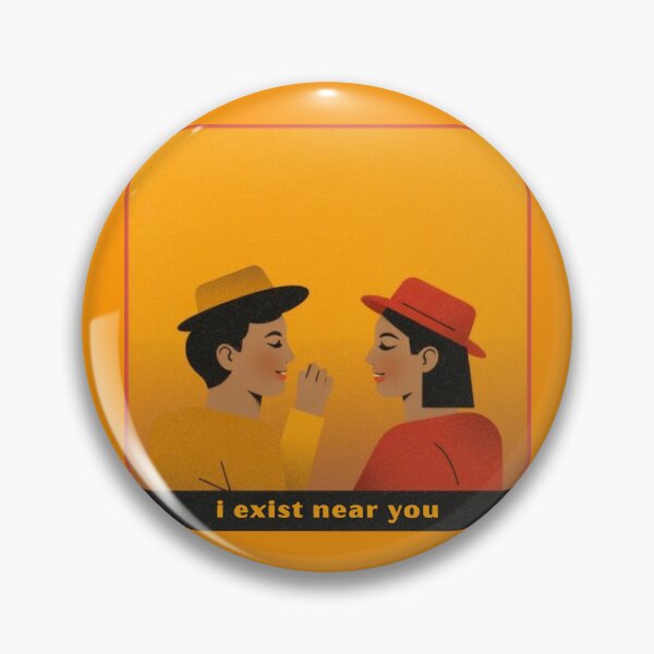 Item preview, I Exist Near You - Cute Pun | TeeHee Puns Funny Design designed and sold by TeeHee Puns.