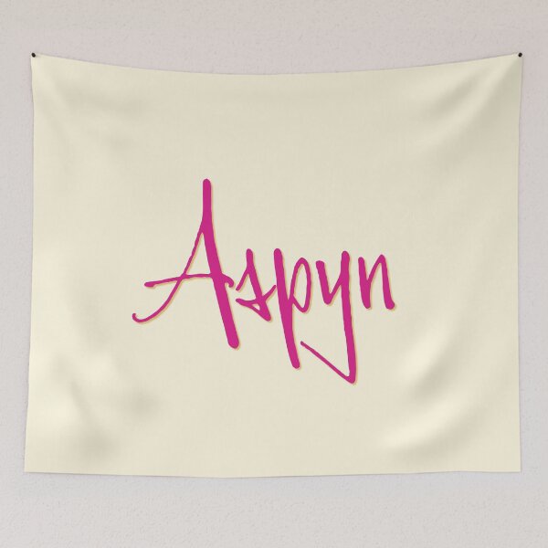 Item preview, ASPYN personalized type design designed and sold by CharlottePlaceArt.