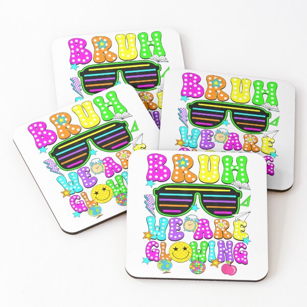 Item preview, Bruh We are Glowing in My Glowing Era Hello Summer Vacation T-Shirt designed and sold by KTY-NUSS.