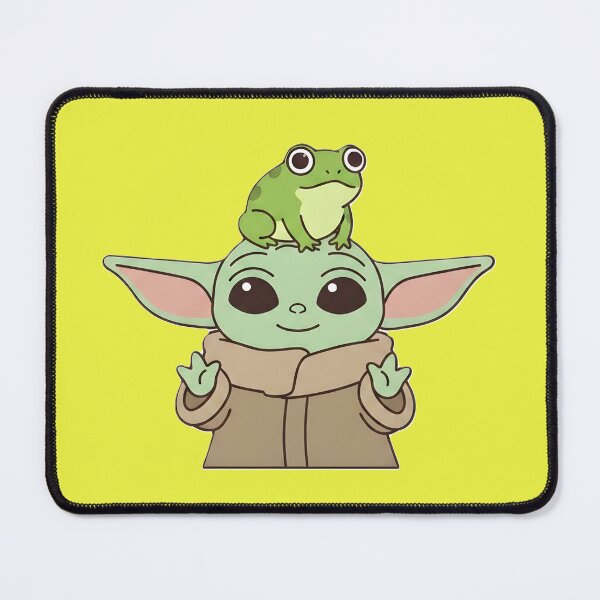 Item preview, Grogu And Scared Frog designed and sold by Abeshinobi.