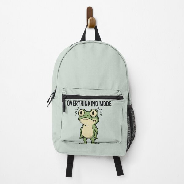 Item preview, Overthinking Mode Frog designed and sold by ZyxDes.