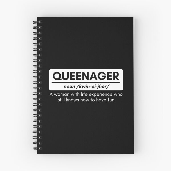 Item preview, Queenager noun designed and sold by Dondonmart.