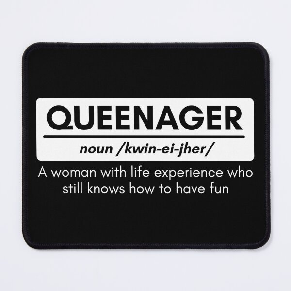 Item preview, Queenager noun designed and sold by Dondonmart.