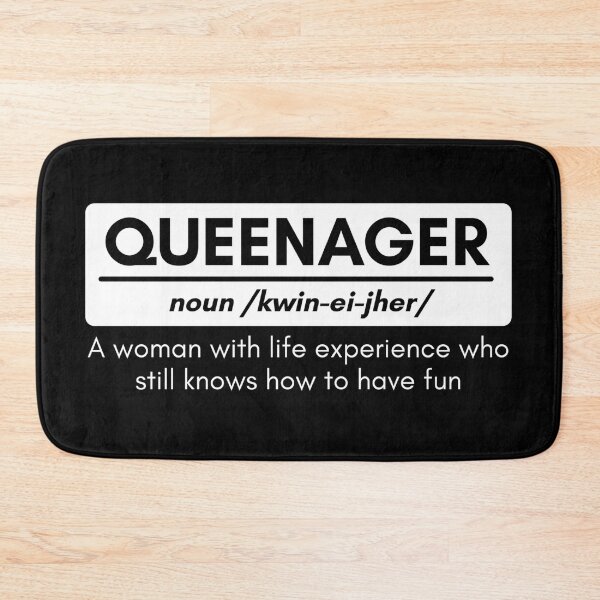 Item preview, Queenager noun designed and sold by Dondonmart.