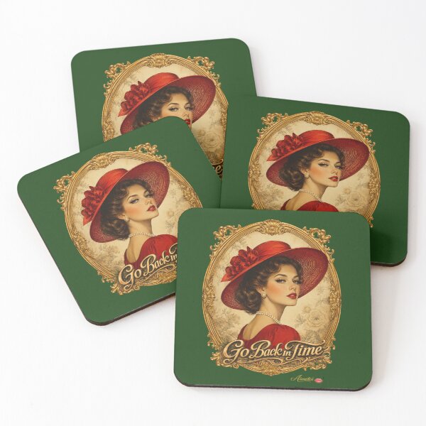 Item preview, Go Back In Time – Vintage Woman Portrait designed and sold by Aimetoi.