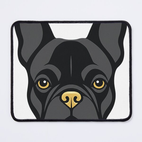 Item preview, Premium French Bulldog Brand Icon — Three-Color Minimalist Face designed and sold by Jandedan.
