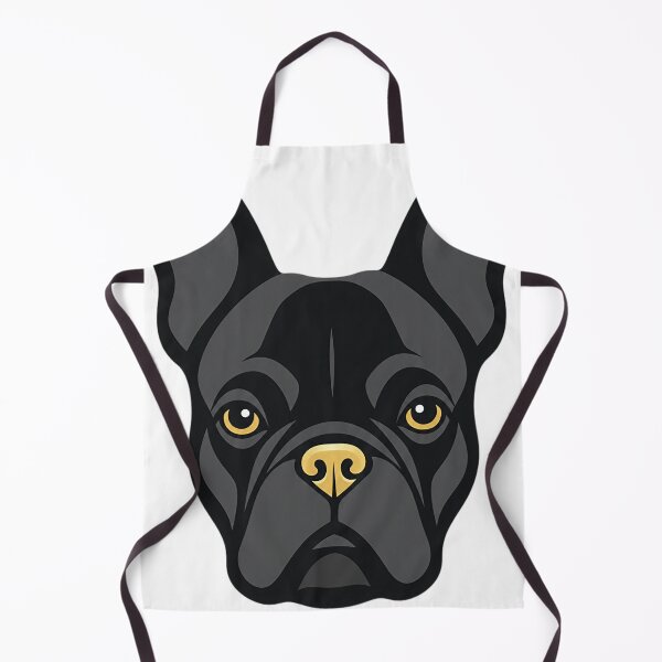 Item preview, Premium French Bulldog Brand Icon — Three-Color Minimalist Face designed and sold by Jandedan.
