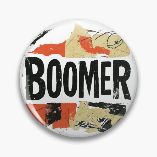 Item preview, BOOMER Grunge Aesthetic Streetwear Typography designed and sold by RDproject.