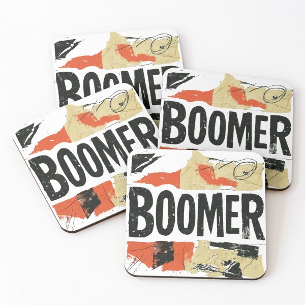 Item preview, BOOMER Grunge Aesthetic Streetwear Typography designed and sold by RDproject.