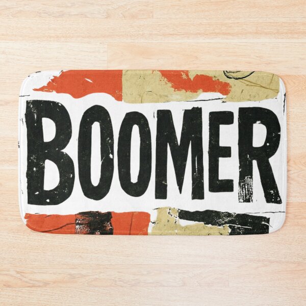 Item preview, BOOMER Grunge Aesthetic Streetwear Typography designed and sold by RDproject.