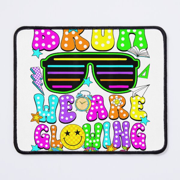 Item preview, Bruh We are Glowing in My Glowing Era Hello Summer Vacation T-Shirt designed and sold by KTY-NUSS.