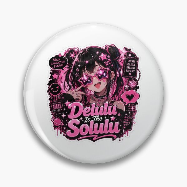 Item preview, Delulu Is The Solulu Sticker designed and sold by blossomfun.