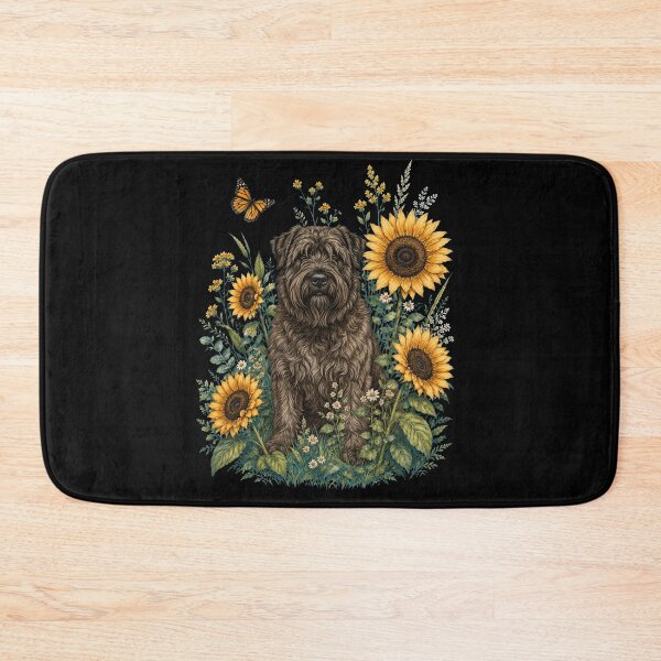 Item preview, Cairn Terrier With Sunflower Cottagecore Art Dog Owner designed and sold by TerryConnells.