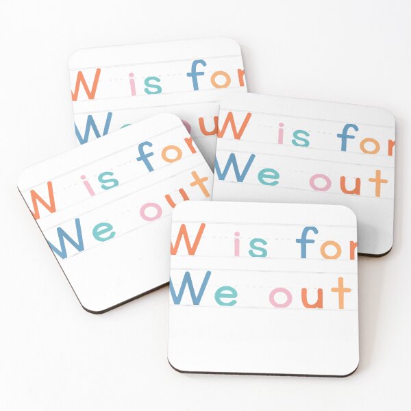 Item preview, Cute Last Day Of School Teacher Summer Break W Is For We Out T-Shirt designed and sold by KTY-NUSS.
